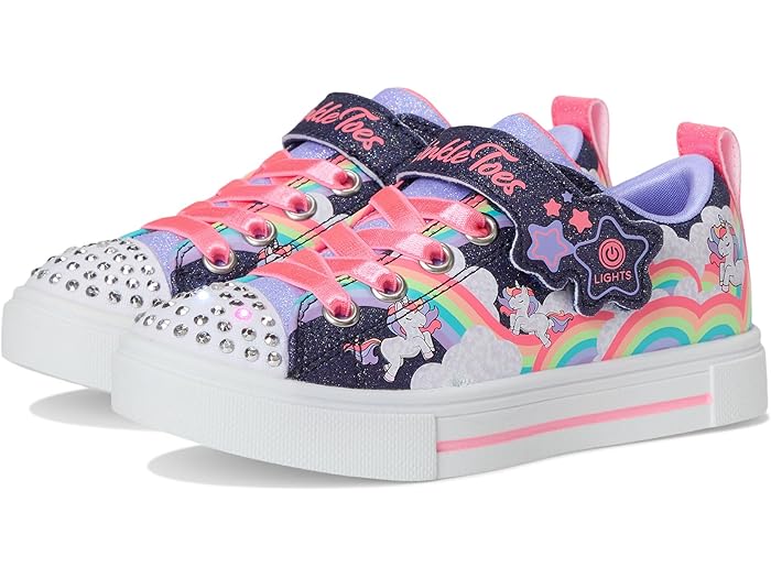 (取寄) スケッチャーズ スニーカー キッズ ガールズ トゥインクル スパークス - クラウド 314809L (リトル キッド) SKECHERS KIDS girls Twinkle Sparks - Jumpin' Clouds 314809L (Little Kid) Navy/Multi