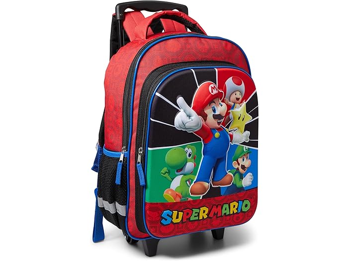 (取寄) ボーイズ スーパー マリオ ブロス バックパック (リトル キッド/ビッグ キッド) BIOWORLD Kids boys Super Mario Bros Backpack (Little Kid/Big Kid) Red