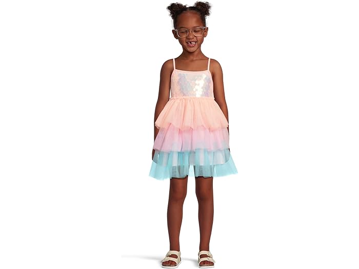 (取寄) ガールズ パイエット オンブレ チュチュ ドレス (リトル キッド/ビッグ キッド) Lola and The Boys girls Paillette Ombre Tutu Dress (Little Kid/Big Kid) Pink