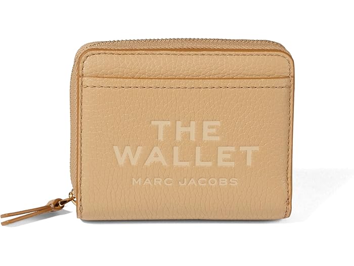 (取寄) マークジェイコブス レディース ザ レザー ミニ コンパクト ウォレット Marc Jacobs women The Leather Mini Compact Wallet Camel 31,402円