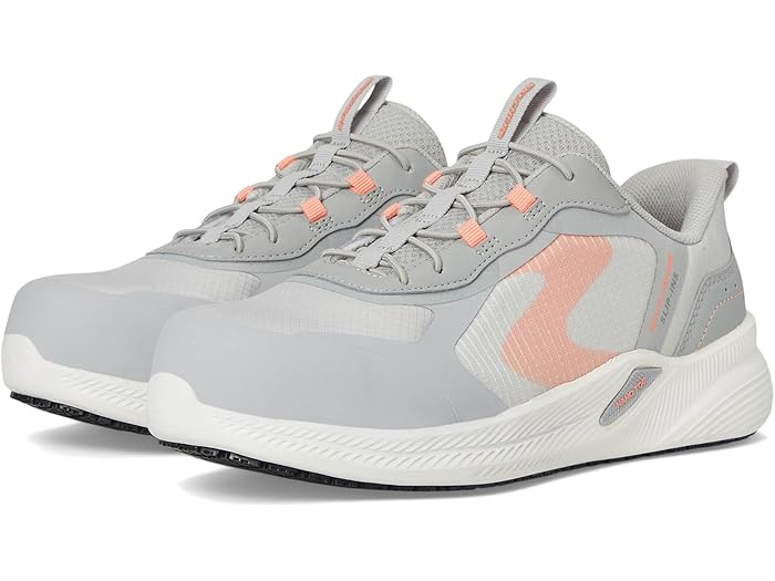 (取寄) スケッチャーズ ワーク レディース カービックス - カーボン ナノ コンプ トゥ SKECHERS Work women Carbix - Yunia Carbon Nano Comp Toe Grey