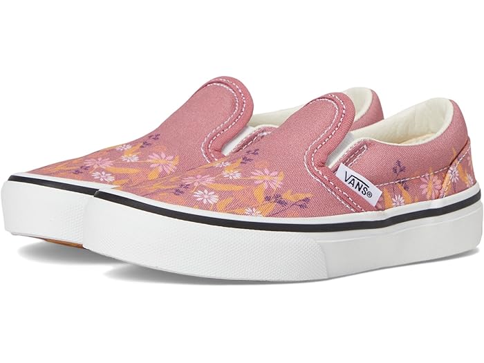 (取寄) バンズ キッズ キッズ クラシック スリッポン (リトル キッド) Vans Kids kids Classic Slip-On (Little Kid) Pressed Floral Mauvewood