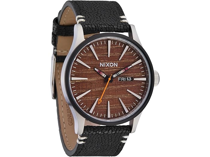 【極美品】 Nixon ニクソン ロトログ 腕時計 ブラック 文字盤 木目 856c078978e7af3e.jpg