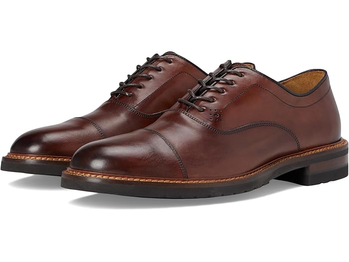 (取寄) ジョンストン&マーフィー コレクション メンズ ハートフォード キャップ トゥ Johnston & Murphy Collection men Hartford Cap Toe Tan Italian Calfskin