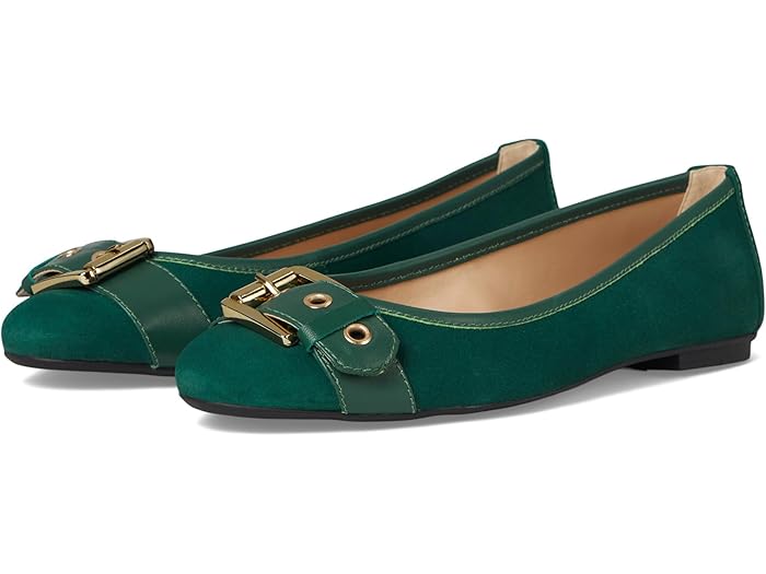 (取寄) フレンチ ソール レディース ディト French Sole women Ditto Dark Green Suede