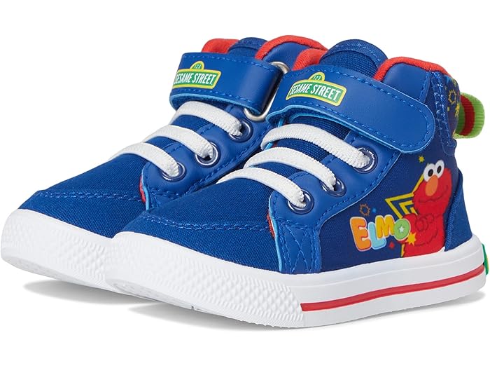 (取寄) ジョズモ キッズ セサミ ストリート エルモ ハイ トップ スニーカー (トドラー/リトル キッド) Josmo kids Sesame Street Elmo High Top Sneaker (Toddler/Little Kid) Blue