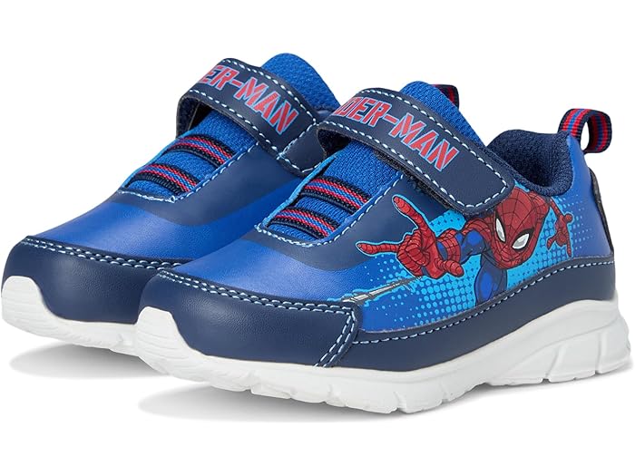 (取寄) ジョズモ ボーイズ スパイダーマン スニーカー (トドラー/リトル キッド) Josmo boys Spiderman Sneaker (Toddler/Little Kid) Blue/Red