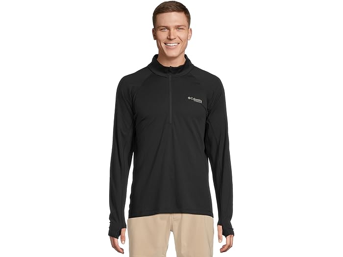 (取寄) コロンビア メンズ ハーフ ジップ Columbia men Driventure Half Zip Black