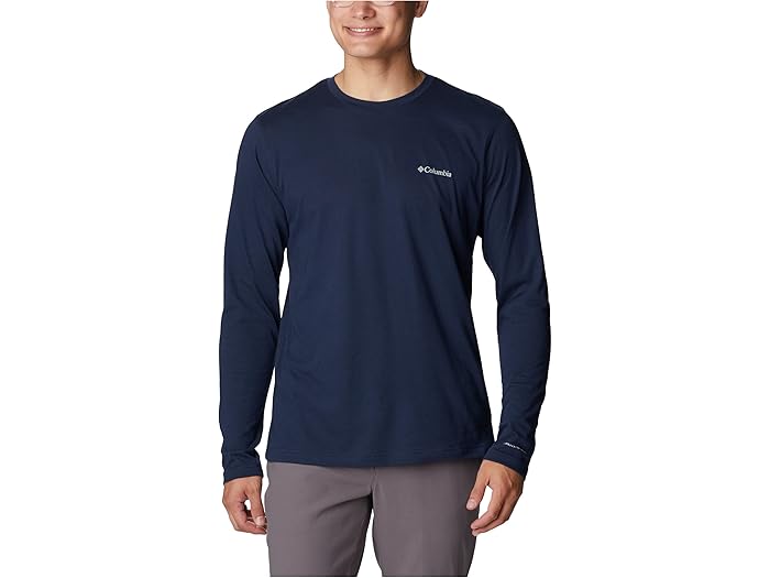 (取寄) コロンビア メンズ シスルタウン ヒルズ ロング スリーブ クルー Columbia men Thistletown Hills Long Sleeve Crew Collegiate Navy Heather