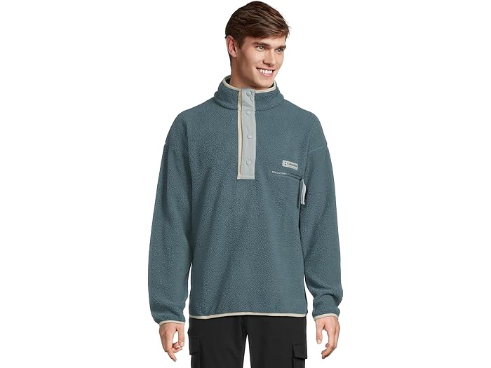 (取寄) コロンビア メンズ ヘルベティア リ ハーフ スナップ フリース Columbia men Helvetia II Half Snap Fleece Everblue