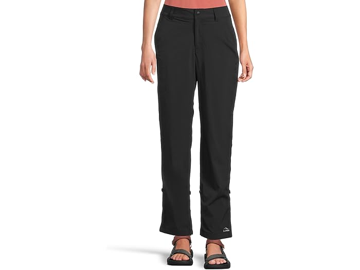 (取寄) エルエルビーン レディース アクセス トレイル ストレート レッグ パンツ L.L.Bean women Access Trail Straight Leg Pants Midnight Black