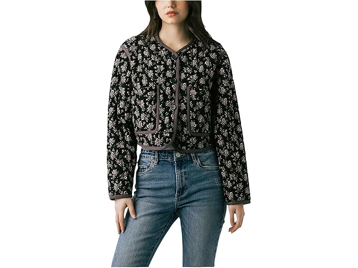 (取寄) ブランクニューヨーク レディース フォール ブルーム フローラル キルテッド ジャケット Blank NYC women Fall Bloom Floral Quilted Jacket Multicolor