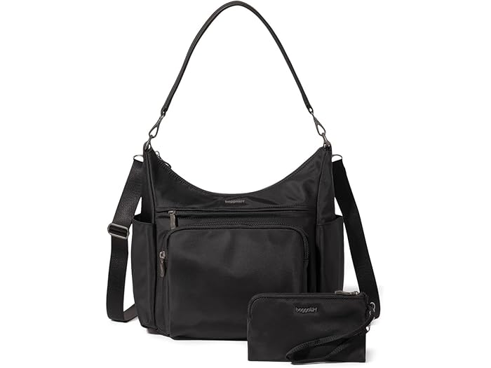 (取寄) バッガリーニ レディース ノリータ コンバーチブル ホーボー Baggallini women Nolita Convertible Hobo Black Twill