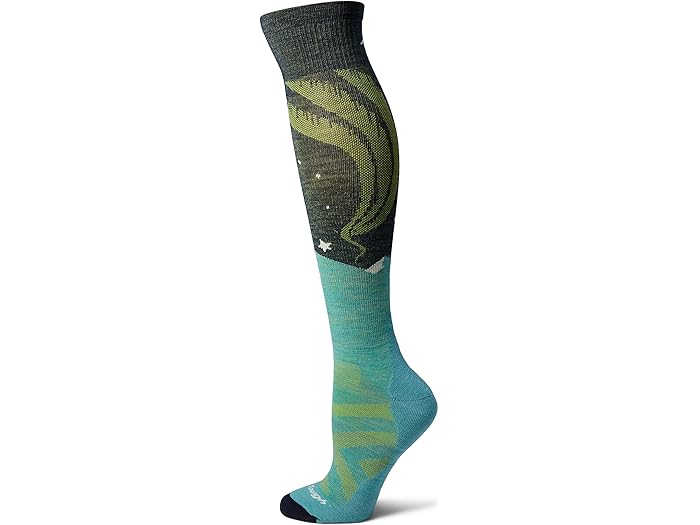 (取寄) ダーンタフバーモント レディース オーロラ Otc ライトウェイト ウィズ クッション Darn Tough Vermont women Aurora OTC Lightweight with Cushion Aqua