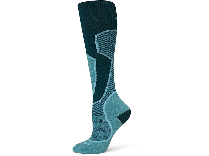 (取寄) ダーンタフバーモント レディース アウター リミッツ Otc ライトウェイト ウィズ クッション W/ パッテッド シン Darn Tough Vermont women Outer Limits OTC Lightweight with Cushion w/ Padded Shin Juniper