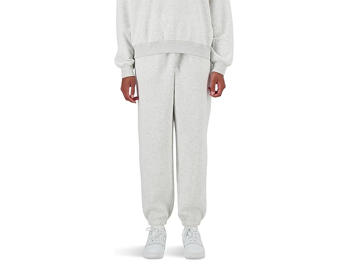(取寄) ニューバランス レディース スポーツ エッセンシャル フリース ジョガー New Balance women Sport Essentials Fleece Jogger Ash Heather
