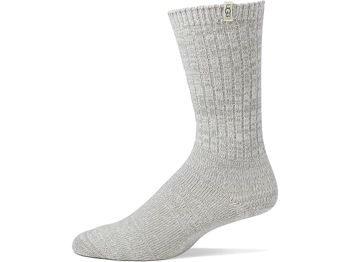 (取寄) アグ レディース リブ ニット スロウチ クルー ソックス UGG women Rib Knit Slouchy Crew Socks Seal