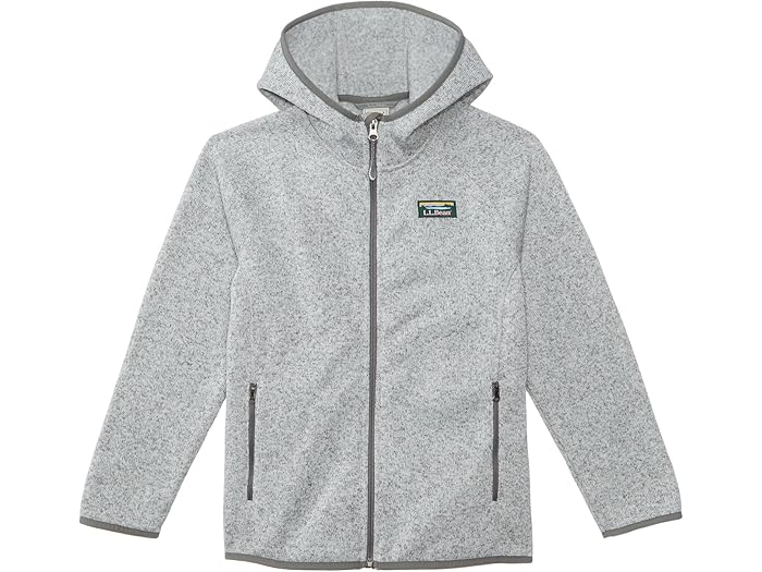 (取寄) キッズ ビーンズ セーター フリース フーデット (ビッグ キッズ) L.L.Bean Kids kids Bean's Sweater Fleece Hooded (Big Kids) Pewter