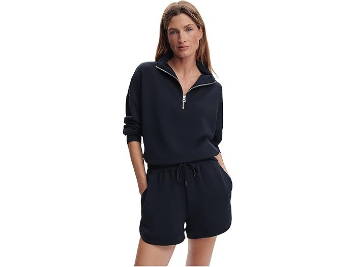 (取寄) バーリー レディース ハーレイ 1/2 ジップ セーター Varley women Hawley 1/2 Zip Sweater Navy