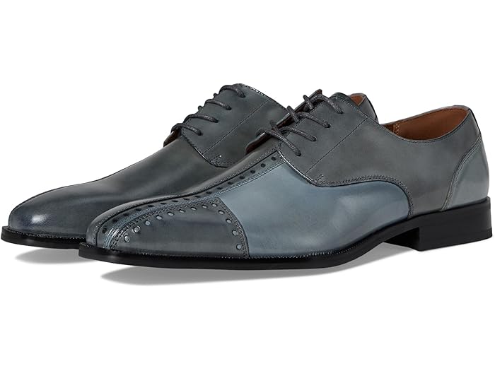 (取寄) ステイシー アダムス メンズ キャップ トゥ オックスフォード Stacy Adams men Palmento Cap Toe Oxford Gray Multi