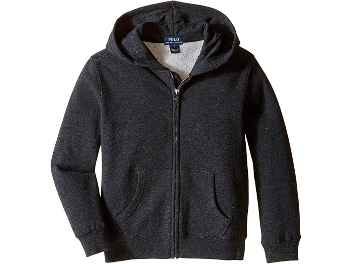 (取寄) ラルフローレン キッズ ボーイズ コットン ブレンド フリース ブーディ (リトル キッズ) Polo Ralph Lauren Kids boys Cotton Blend Fleece Hoodie (Little Kids) Avery Heather