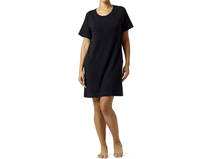 (取寄) ヒュー ウェアエバー U R ショート スリーブ チュニック HUE Wearever U R Short Sleeve Tunic Black