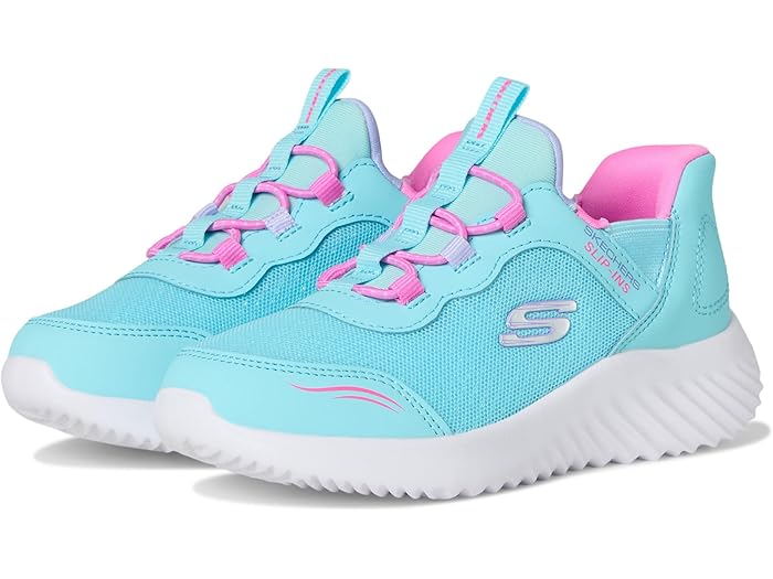 (取寄) スケッチャーズ キッズ ガールズ スケッチャーズ ハンズ フリー バウンダー - シンプル キュート (トドラー) SKECHERS KIDS girls Skechers Hands Free Slip-Ins, Bounder - Simple Cute 303585N (Toddler) Turquoise