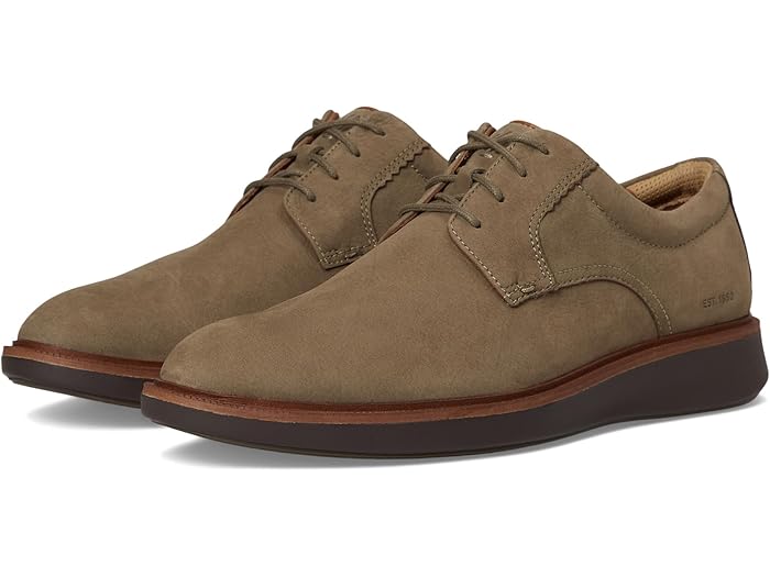 (取寄) ジョンストン&マーフィー メンズ パーカー プレーン トゥ Johnston & Murphy men XC+ Parker Plain Toe Taupe Waterproof Nubuck