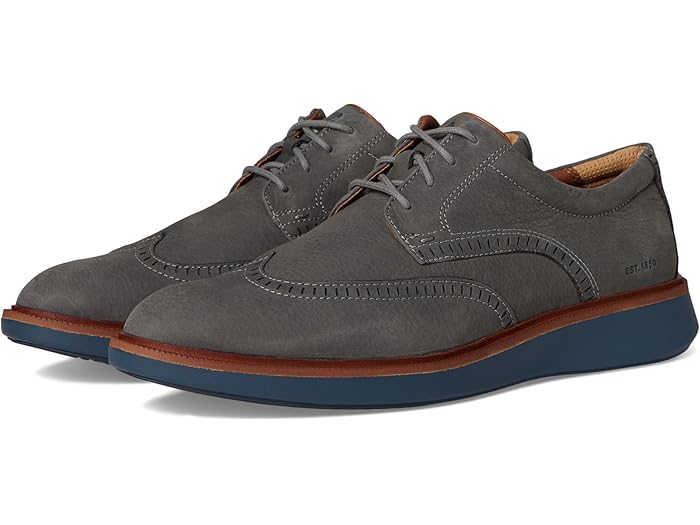 (取寄) ジョンストン&マーフィー メンズ XC パーカー ウィングチップ Johnston & Murphy men Xc Parker Wingtip Gray Waterproof Nubuck
