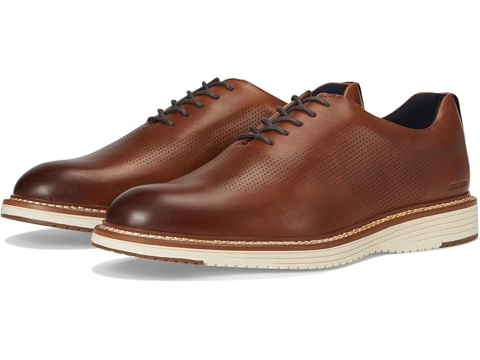 (取寄) ジョンストン&マーフィー メンズ アップトン ワンピース パーフェド プレーン トゥ Johnston & Murphy men Upton One-piece Perfed Plain Toe Tan Full Grain