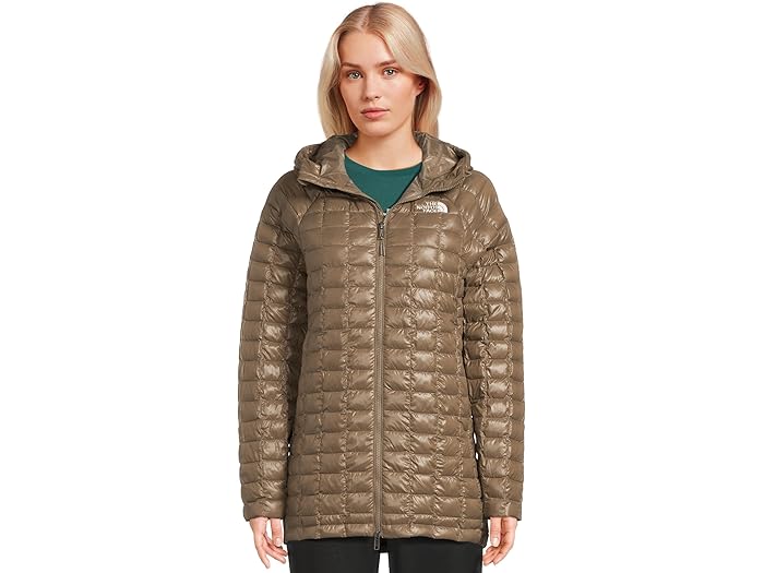 (取寄) ノースフェイス レディース サーモボール フーデット パーカー The North Face women Thermoball Hooded Parka Mocha Brown