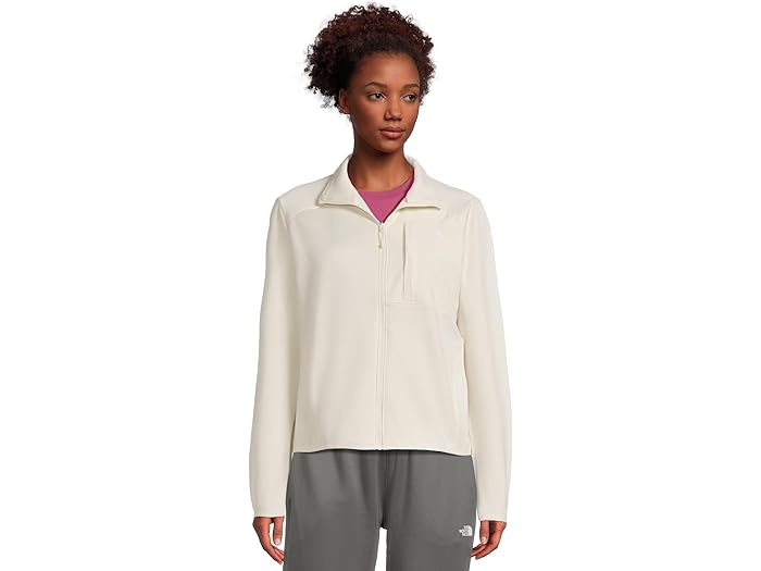 (取寄) ノースフェイス レディース TNF パフォーマンス フリース フル ジップ ジャケット The North Face women TNF Performance Fleece Full Zip Jacket White Dune