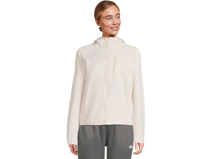 (取寄) ノースフェイス レディース TNF パフォーマンス フリース フル ジップ ブーディ The North Face women TNF Performance Fleece Full Zip Hoodie White Dune 25,898円