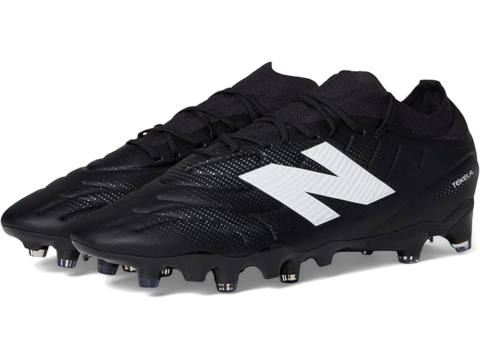 (取寄) ニューバランス テケラ チーム ロウ レース エフジー v5 サッカー クリーツ New Balance Tekela Team Low Laced FG V5 Soccer Cleats Black/White/Silver