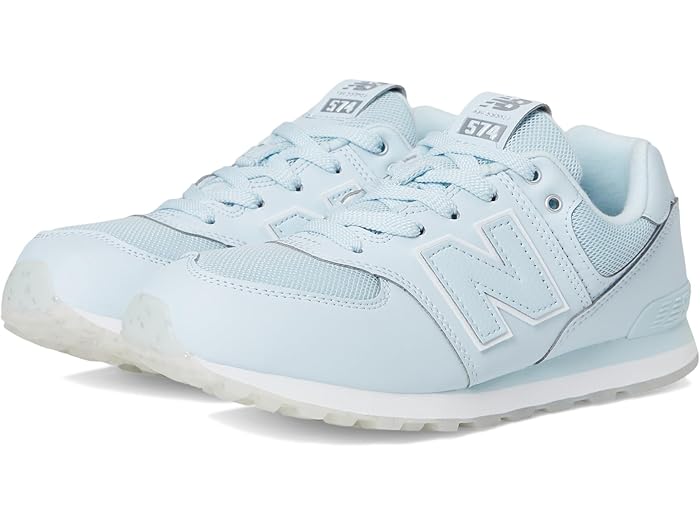 (取寄) ニューバランス キッズ キッズ 574 (ビッグ キッド) New Balance Kids kids 574 (Big Kid) Frosted Glass/Silver Metalic