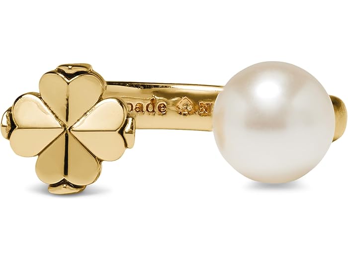 (取寄) ケイトスペード レディース インターロック リング Kate Spade New York women Interlock Ring Cream Gold 21,312円