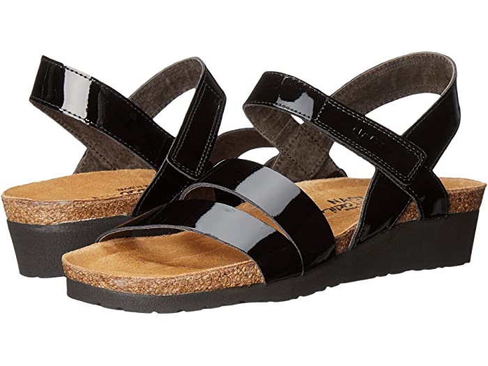(取寄) ナオト レディース ケーラ Naot women Kayla Black Patent