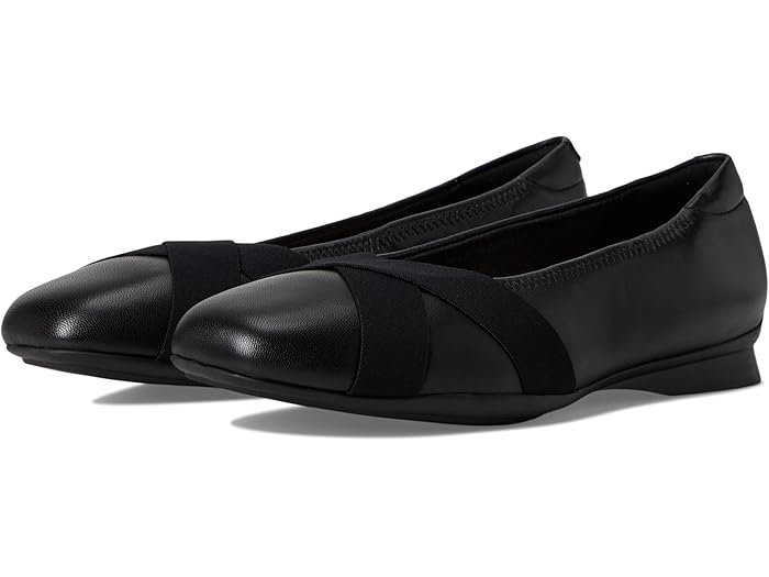 (取寄) クラークス レディース ジェム Clarks women Jazmynn Gem Black Leather