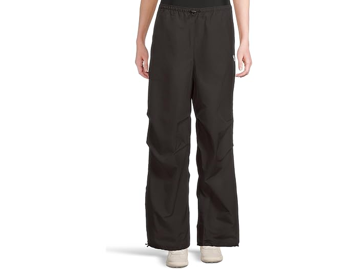 (取寄) プーマ レディース ワードローブ エッセンシャル パラシュート ウーブン パンツ PUMA women Wardrobe Essentials Parachute Woven Pants Puma Black