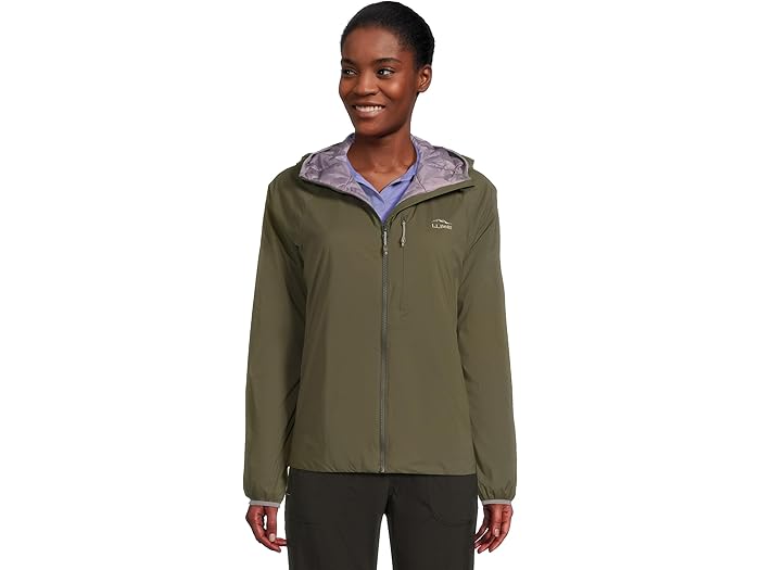 (取寄) エルエルビーン レディース プリマロフト パックアウェイ エアー ブーディ L.L.Bean women Primaloft Packaway Air Hoodie Dark Loden