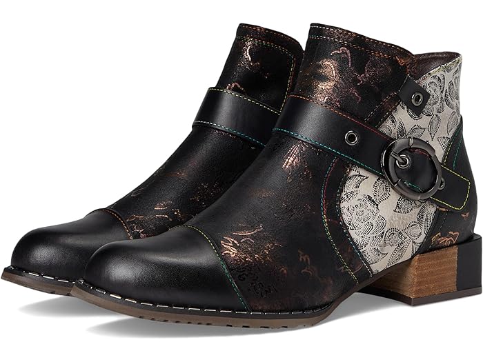 (取寄) ラルティストバイスプリングステップ レディース L'Artiste by Spring Step women Sipperb Black Multi