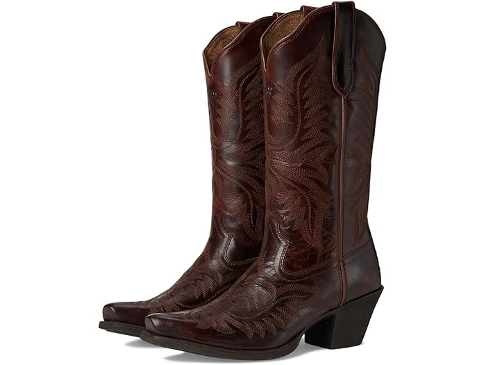 (取寄) アリアット レディース ヘリテージ J トゥ ストレッチフィット ウェスタン ブーツ Ariat women Heritage J Toe Stretchfit Western Boots Sassy Brown 40,606円