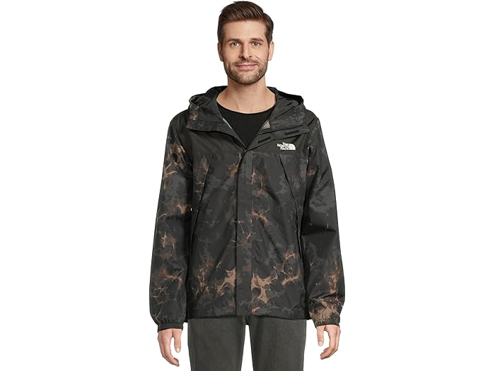 (取寄) ノースフェイス メンズ アントラ The North Face men Antora Jacket-Print Tnf Black Light Refr