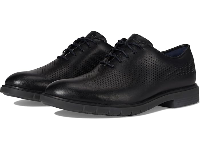 (取寄) コールハーン メンズ ドレス レーザー オックスフォード Cole Haan men Grandflex Dress Laser Oxfords Black
