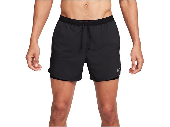 (取寄) ナイキ メンズ ドライ-フィット ストライド 2イン1 5 ショーツ Nike men Dri-FIT Stride 2-in-1 5\\\