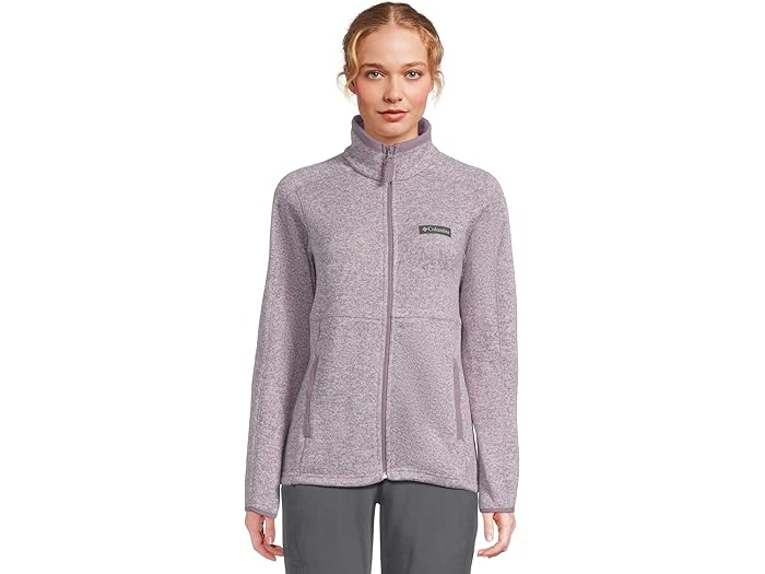 (取寄) コロンビア レディース セーター ウェザー フル ジップ リ Columbia women Sweater Weather Full Zip II Shale Purple Heather