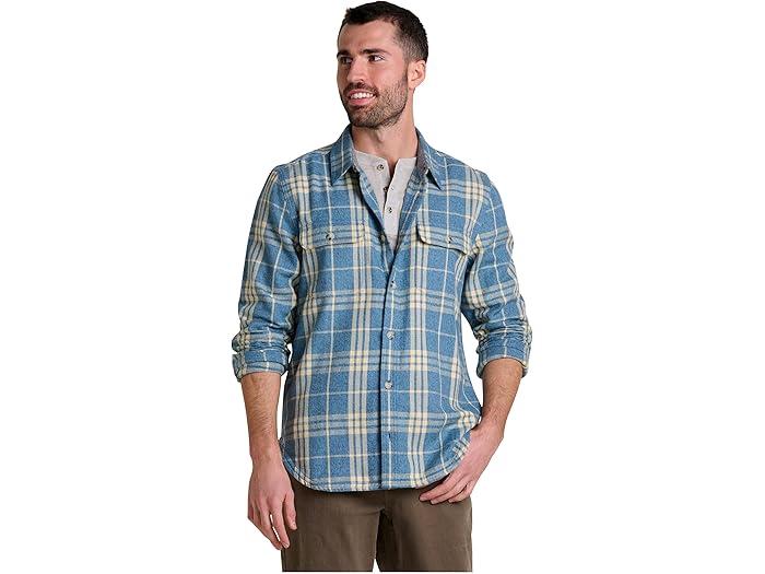 (取寄) トードアンドコー メンズ ランチェロ ロング スリーブ シャツ Toad&Co men Ranchero Long Sleeve Shirt Kyanite