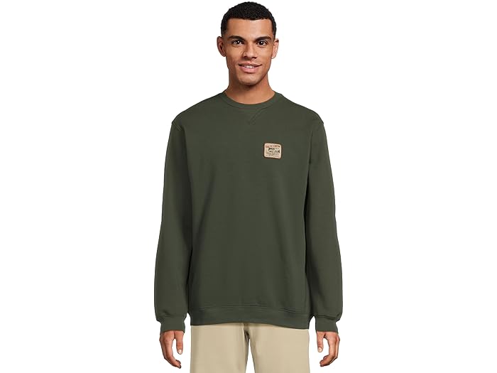(取寄) ソルティ クルー メンズ クラフテッド クルー フリース Salty Crew men Crafted Crew Fleece Deep Forest