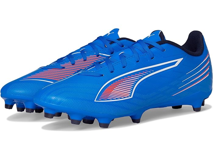(取寄) プーマ メンズ ウルトラ 6 プレイ アーティフィシャル グランド サッカー クリーツ PUMA men Ultra 6 Play Firm, Artificial Ground Soccer Cleats Ultra Blue/White/Glowing Red