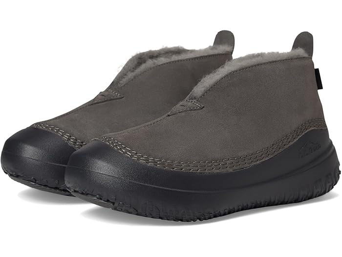 (取寄) エルエルビーン レディース ウィックド グッド マックス ブーツ スリッパ L.L.Bean women Wicked Good Max Boot Slipper Warm Gray/Black